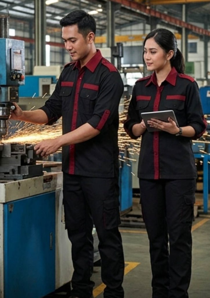 contoh produksi konveksi seragam